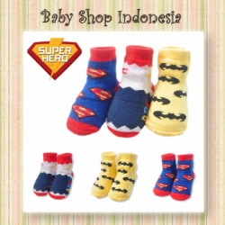 kaos kaki super hero  large